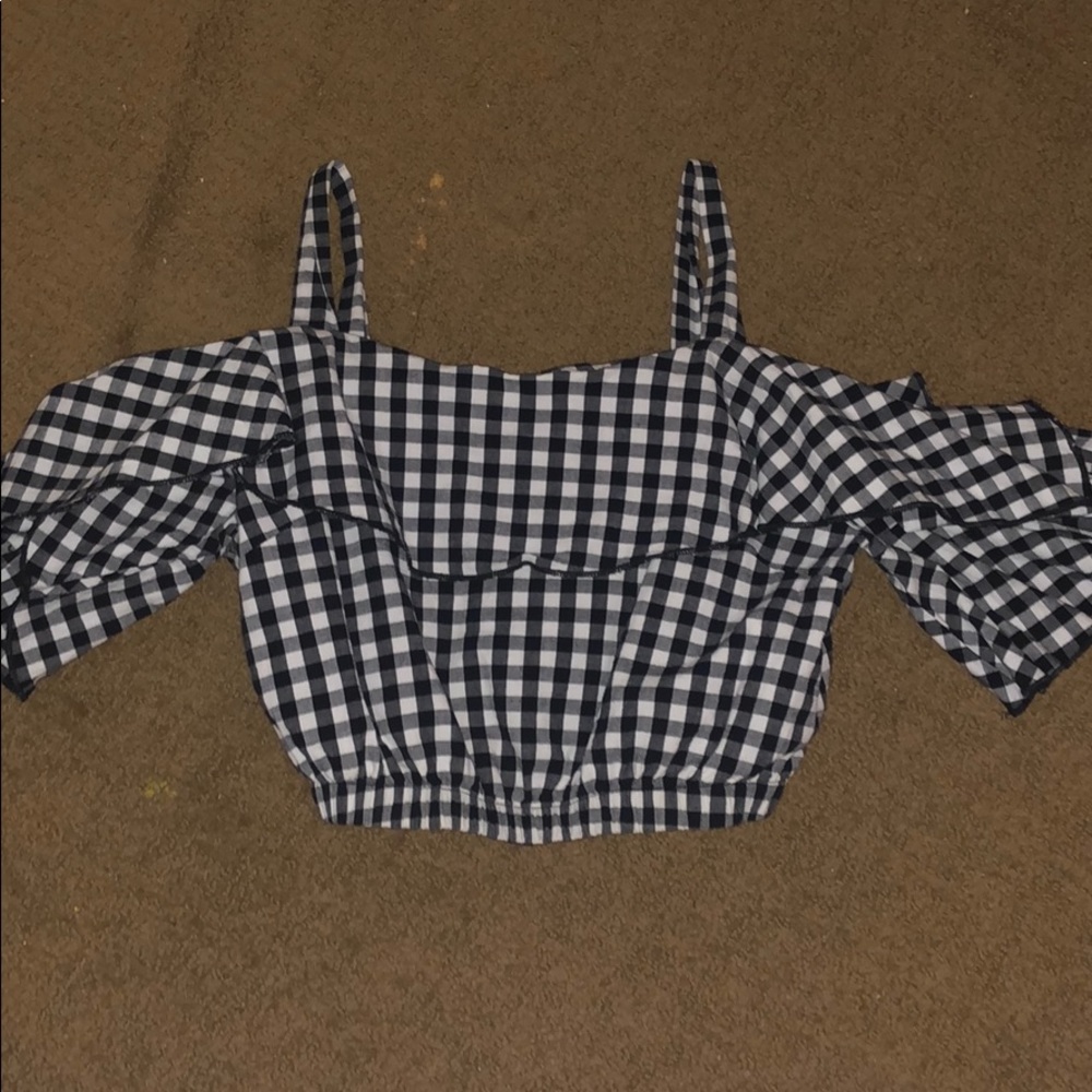 CHECKERED BLOUSE